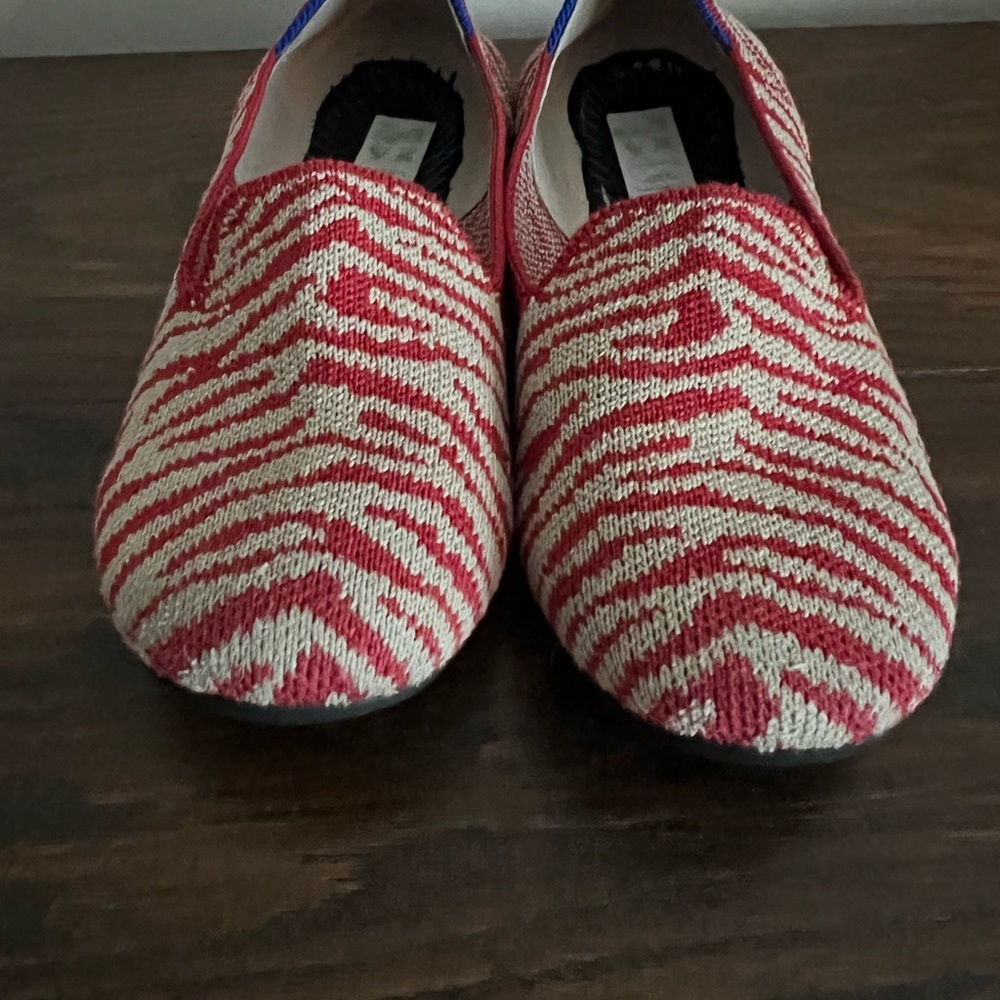 Kids Zebra Rothys (K13) - Picture 5 of 10